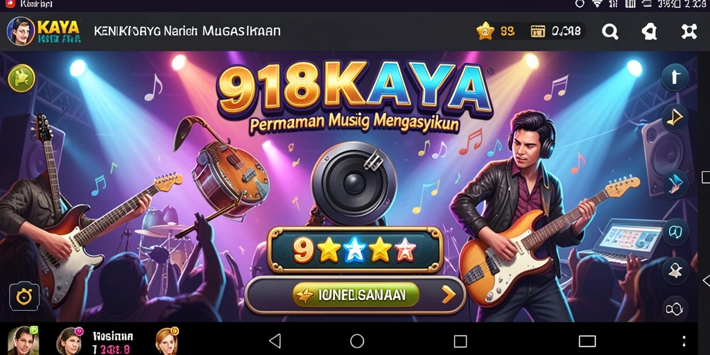 Tangkapan layar utama 918KAYA menampilkan gameplay yang mengasyikkan.