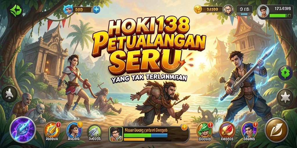 Screenshot HOKI138 menampilkan karakter utama di tengah petualangan seru.