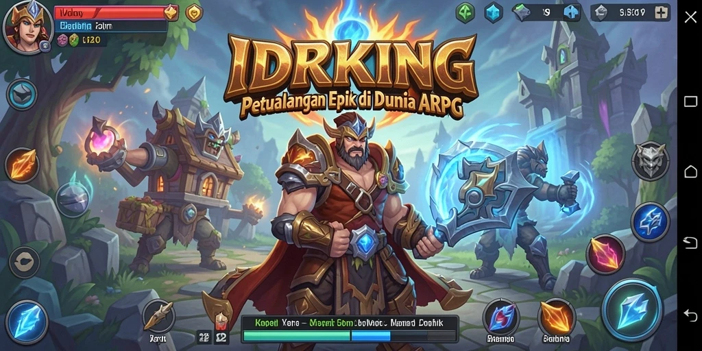 Gameplay seru dan grafis memukau di IDRKING.